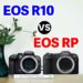 【最新設計か】キヤノン『EOS R10』と『EOS RP』スペック比較【フルサイズか】
